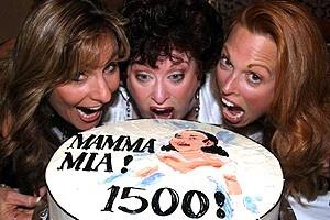 Mamma Mia 1500 Perfs - Judy McLane - Liz McCartney - Carolee Carmello