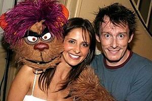 Buffy at Ave Q - Trekkie - Sarah Michelle Gellar - Christian Anderson