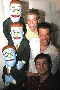 Avenue Q Anniversary/Las Vegas Party - Barrett Foa - John Tartaglia - Jonathan Root