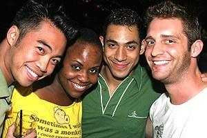 Avenue Q Anniversary/Las Vegas Party - Enrico Rodriguez - Haneefah Wood - Justin Johnston - Colin Hanlon