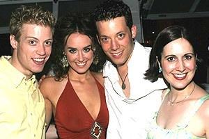 Avenue Q Anniversary/Las Vegas Party - Barrett Foa - Brynn O'Malley - John Tartaglia - Stephanie D'Abruzzo