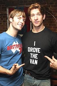 Anthony Rapp at Altar Boyz/Andy Karl Final Perf - Scott Porter - Andy Karl