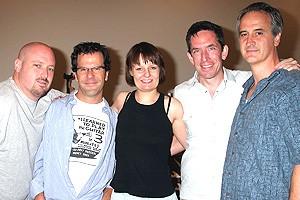 Jersey Boys Press Preview - Kevin Dow - Steve Gouveia - Michelle Bosch - Richard Hester - Mark Lotito