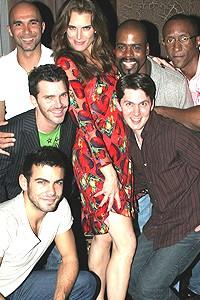 Brooke Shields Chicago Farewell Party - Brooke Shields - boys