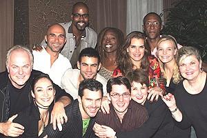 Brooke Shields Chicago Farewell Party - Group
