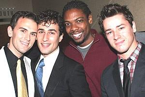 Jersey Boys Opening - Daniel Reichard - Joey Dudding - Michael Benjamin Washington - Adam Fleming