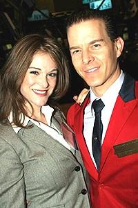 Jersey Boys at NYSE - Melissa - Christian Hoff