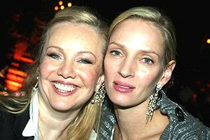 Producers Movie Premiere - Susan Stroman - Uma Thurman