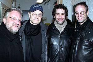 Spamalot Stars at Altar Boyz - Simon Russell Beale - David Hyde Pierce - Kevin Del Aguila - Gary Adler