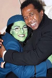 Wicked cast farewells 2006 - Shoshana Bean - Ben Vereen