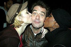 Huey Lewis and Charlotte d'Amboise Depart Chicago - Charlotte d'Amboise - Huey Lewis - Brenda Braxton