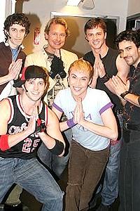 Stars at Altar Boyz 2006 - Carson Kressley with boyz