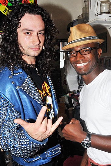 Taye Diggs at Rock of Ages – Constantine Maroulis – Taye Diggs