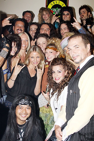 Cameron Diaz and A-Rod at Rock of Ages – cast – Cameron Diaz