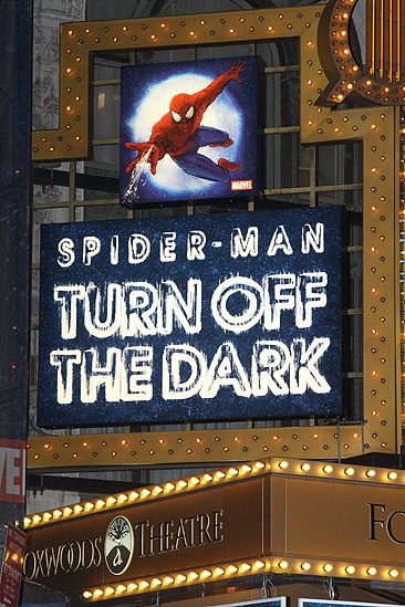 spiderman preview - marquee