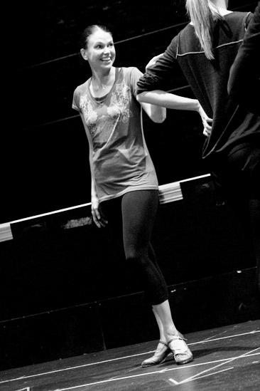 Anything Goes in Rehearsal – Sutton Foster