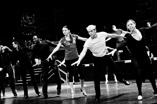Anything Goes in Rehearsal –  Sutton Foster – tktkt