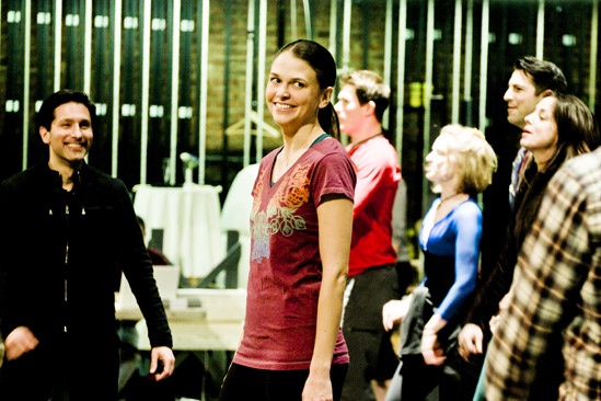 Anything Goes in Rehearsal – Sutton Foster