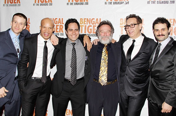 Bengal Tiger opens – Brad Fleischer – Glenn Davis – Rajiv Joseph – Robin Williams – Moises Kauffman – Arian Moayed
