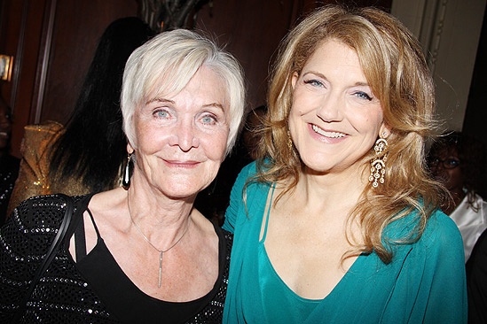 Sister Act Opening Night –  Sheila Hancock – Victoria Clark 