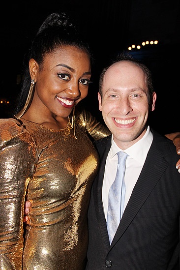 Sister Act Opening Night –  Patina Miller – Jeffrey Katz