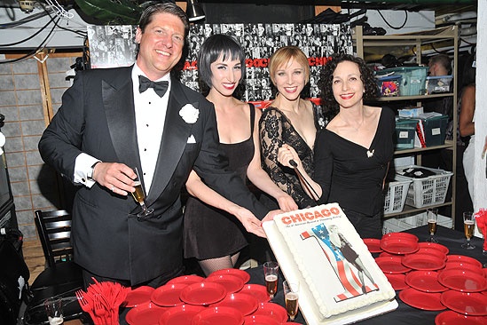 Chicago American - Christopher Sieber - Nikka Graff Lanzarone - Charlotte d'Ambosie - Bebe Neuwirth