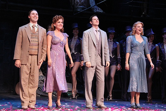 <i>Follies</i> opening night – Christian Delcroix – Lora Lee Gayer – Nick Verina – Kirsten Scott 