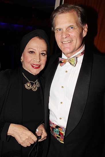 <i>Follies</i> opening night – Rosalind Elias – Michael Hayes  