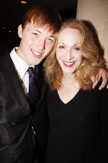 <i>Follies</i> opening night – son – Jan Maxwell