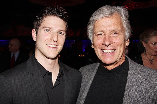 <i>Follies</i> opening night – Nick Verina – Kurt Peterson 