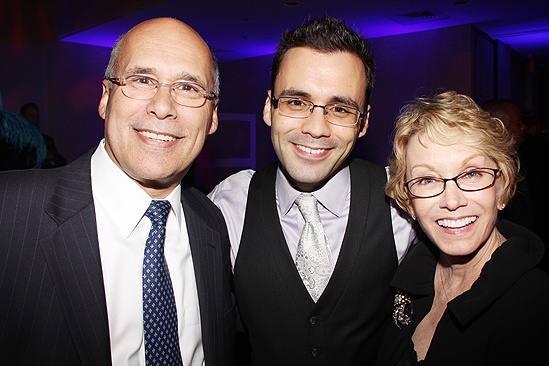 <i>Follies</i> opening night – Don Correia – Jeffrey Correia – Sandy Duncan 