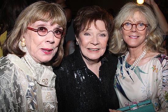 <i>Follies</i> opening night – Phyllis Newman – Polly Bergen – Blythe Danner 