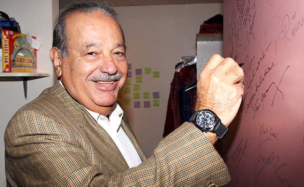 Celebs at Spider-Man – Carlos Slim 