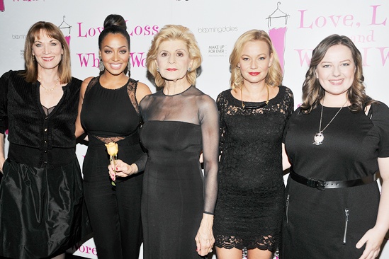 Love Loss anniversay - Dee Hoty - La La Anthony -Concetta Tomei - Samantha Mathis - Zuzanna Szadkowski