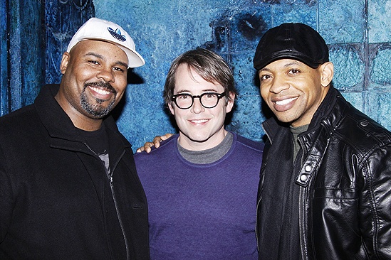 Matthew Broderick at Memphis – Matthew Broderick – James Monroe Iglehart – Derrick Baskin
