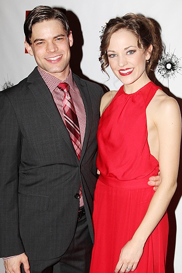 <i>Bonnie & Clyde</i> opening night – Jeremy Jordan – Laura Osnes 