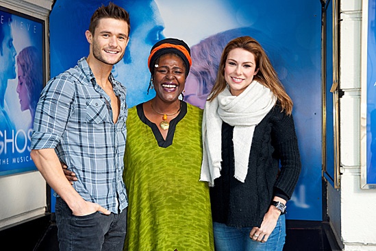 ‘Ghost’ Casts Meet – Mark Evans – Sharon D Clarke – Siobhan Dillon
