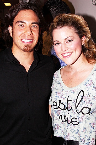 Apolo Anton Ohno Backstage at Spider-man - Apolo Anton Ohno -  Rebecca Faulkenberry 