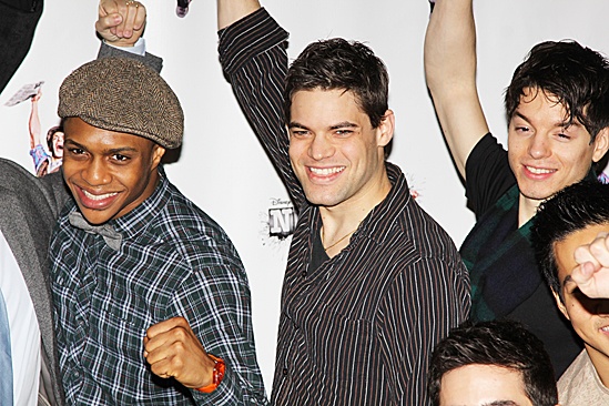 Newsies - Ephraim M. Sykes, Jeremy Jordan and Kyle Coffman
