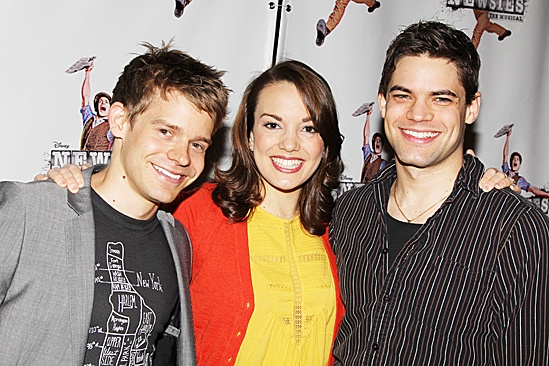 Newsies- Jeremy Jordan, Andrew Keenan-Bolger, and Kara Lindsay