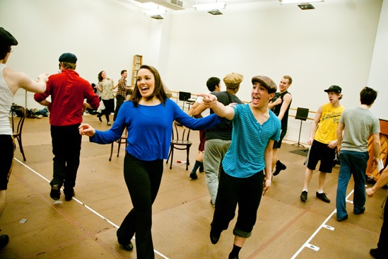 Newsies- Kara Lindsay and Jess LeProtto