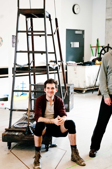 Peter and the Starcatcher Rehearsal – Adam Chanler-Berat 