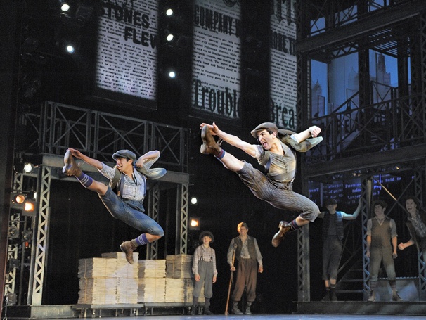 Show Photos - Newsies - Aaron Albano - Jess LeProtto