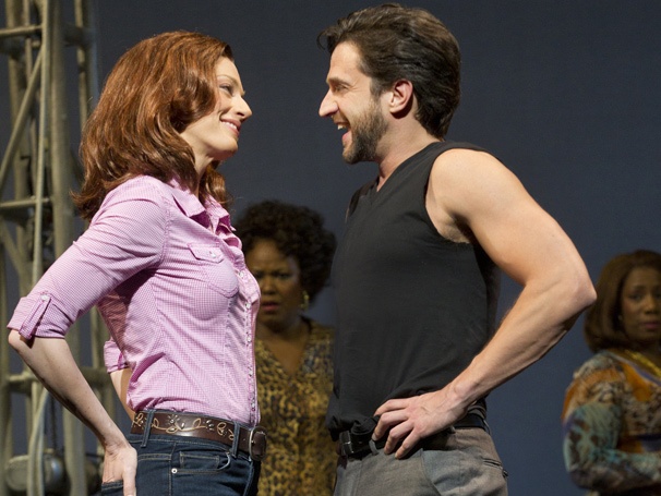 Show Photos - Leap of Faith - Jessica Phillips - Raul Esparza