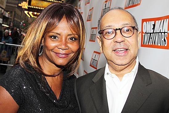 One Man, Two Guvnors opening night – Tonya Pinkins – George C. Wolfe 