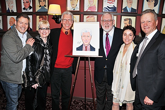 Sardi’s Portrait – Kevin Spirtas - Marcia Milgrom Dodge- Tony Sheldon- Jim Brochu- Christine Andreas- Max Klimavicius