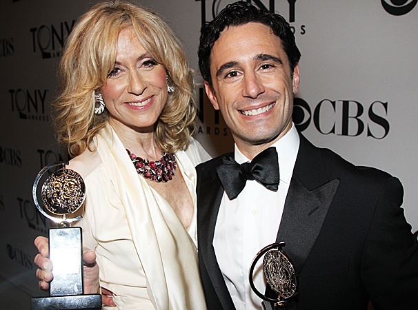 2012 Tony Awards Winner’s Circle – Judith Light- Christopher Gattelli