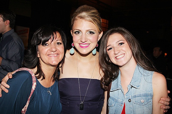 Dogfight Opening Night –  Annaleigh Ashford – mom – sister