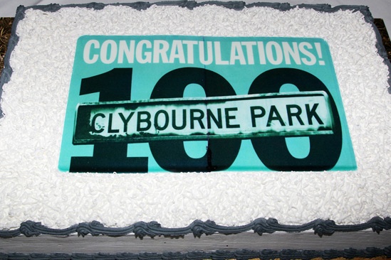 Clybourne Park 100 Performances – cake