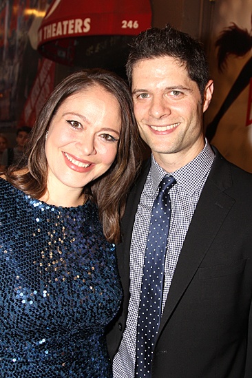 Bring It On Opening Night – Tom Kitt – Wife Rita Pietropinto